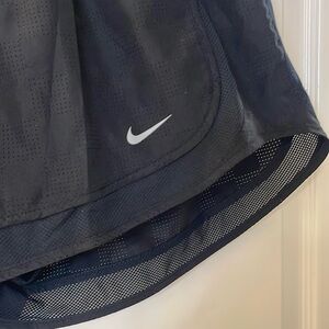 Black Nike Running Shorts - light weight dry fit fabric.